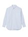 LACOSTE Blouse lichtblauw / wit