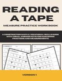 Reading a Tape Measure Practice Workbook