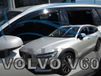 Heko Team Heko Zijwindschermen Volvo V60 (Type 2) 5-deurs Vanaf 2018, Donker Getint, Set voor 4 Deuren