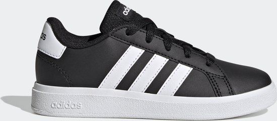 adidas Sportswear Grand Court Lifestyle Tennis Schoenen Kinderen Zwart 40 - LKK25 - Unisex