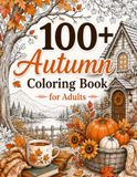 100+ Autumn Coloring Book for Adults