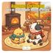Cozy Autumn - Automne Cocooning — Livre de Coloriage pour Adultes et Enfants: 60 pages avec des animaux ronds dans une ambiance automnale douce