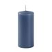 Verpakking Cereria Di Giorgio Verpakking met 6 kaarsen, diameter 6 cm, hoogte 15 cm, kleur donkerblauw, brandduur 72 uur