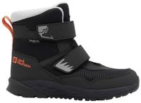 Jack Wolfskin Polar Bear-b Texapore Mid Vc Sneeuwlaarzen Zwart EU 28 Jongens,Meisjes