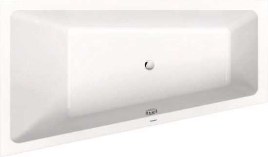 Duravit No.1 Inbouwbad - 170x100cm - Acryl - Wit
