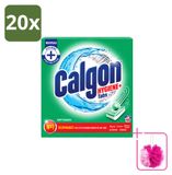 Calgon 20 x tablettes nettoyantes pour lave-linge - Protection contre le calcaire - Pack économique - 20 pièces