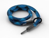 Tex-Lock Insteekslot Mate Textielslot Morpho Blauw 120cm