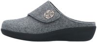 Berkemann Dames clogs Teresa lichtgrijs Wol Rubber 42 2/3