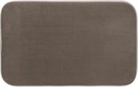 Memorymat 5Five Badkamerkleedje/badmat tapijt - memory foam - taupe - 48 x 80 cm - anti slip mat