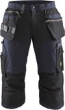 Blåkläder Piraatbroek stretch 1597-1343 - Donker marineblauw/Zwart - C62
