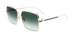 Ferragamo SF317S Gold/green gradient 57/16/140 FEMME Lunettes de soleil