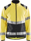 Blåkläder 4877-2516 Softshell jack High Vis Geel/Zwart maat 4XL