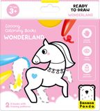 Banana Panda Laaang Kleurboekje: Klaar om wonderland te tekenen 3+