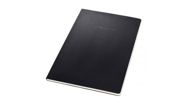 Sigel SI-CO801 Schrijfblok CONCEPTUM Softcover A4 Zwart Gelinieerd