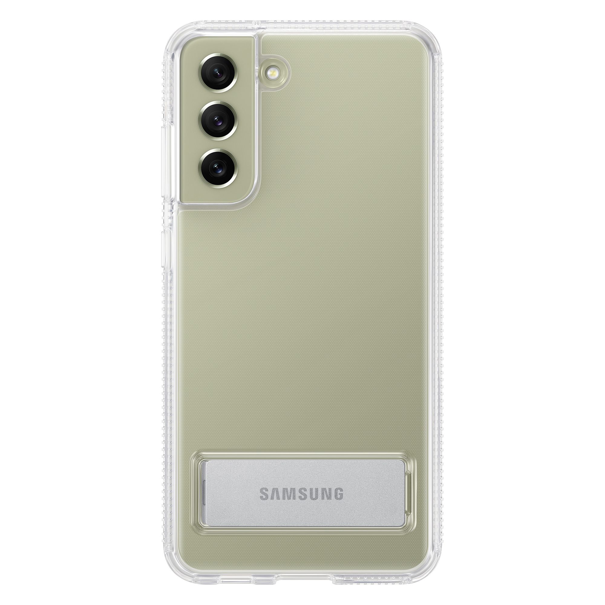 Samsung Clear Standing Cover - Galaxy S21 FE - Transparent