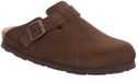 Rohde Sunnys No15 dames pantoffels muiltjes leer donkerbruin