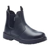 Blackrock Safety Dealer Boots In Black With Steel Toe Cap And Steel Midsole Chelsea Boots Unisex