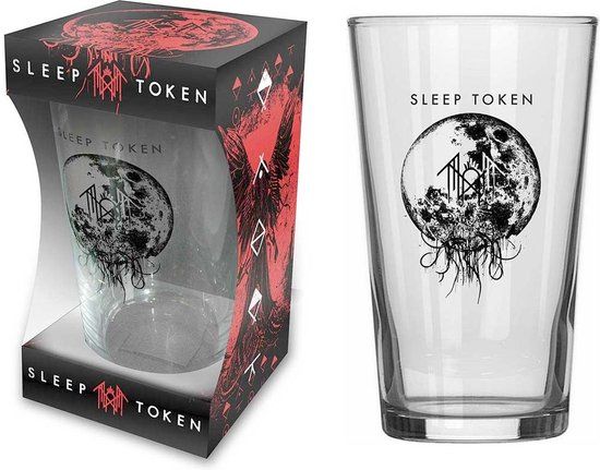 Sleep Token Bierglas - Take Me Back To Eden - transparant