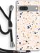 Case Company® - Google Pixel 7 Hoesje met Koord - Terrazzo N°23 - Back Cover