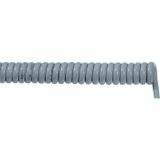 Lapp 70002635 Spiraalkabel ÖLFLEX® SPIRAL 400 P 1000 mm / 3000 mm 4 G 0.75 mm² Grijs 1 stuk(s)