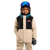 Siroko Kinderen wintersport jongens snowboardjas kw1 vista zwart