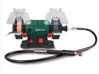 PARKSIDE® Dubbele slijpmachine met flexibele as Ø slijpstenen: 75 mm