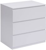 5 Five Simply Smart 5Five Commode DOLO wit van houtvezelplaat – 3 laden – 73 x 48 x 78 cm