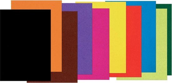 A4 Tekenpapier Gekleurd - 120 g - Rood - 500 Vel