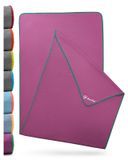Serviette de yoga antidérapante - Serviette de yoga - 185 x 63 cm - Pour tapis de yoga