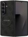 Guess PU Leather MagSafe Compatibel Hoesje voor Samsung Galaxy Z Fold7 - Zwart