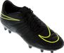 Nike Hypervenomx Phelon II FG Voetbalschoenen Heren - Maat 41 - Unisex - Zwart/Geel