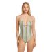 O'NEILL Maillot de bain 'Jaida' beige / bleu clair / vert / rotin