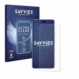 Savvies Screenprotector voor Huawei Nova 12 Pro - Folie Beschermfolie transparant 6 Stuks