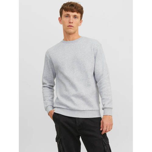 JACK & JONES ESSENTIALS Gemêleerde Sweater - Grijs