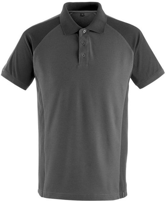 Mascot poloshirt - Bottrop - antraciet / zwart - maat S - 5711074225392