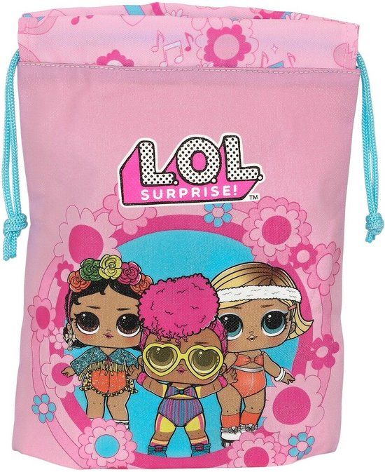 Snacktas LOL Surprise! Glow girl Roze - Polyester - Unisex