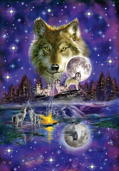 Schmidt 58233 - Puzzel - Blauw - Dieren - 12+ jaar - Karton