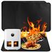 Set de 2 tapis en silicone ignifuges pour cuisine
