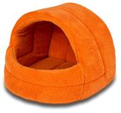 Wouapy pluizige koepel pluche kat bed