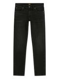 Lee Luke Slim Tapered Fit Spijkerbroek Zwart 30 / 30 Man