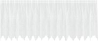 vidaXL Vitrage Wit 100 x 400 cm Polyester