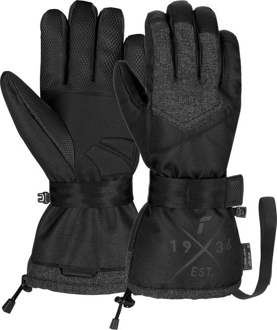 Reusch Base Plate R-TEX XT Waterproof Snowboard Gloves - Black Print - Women's Size 6.5