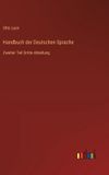 Handbuch Outlook Verlag Handbuch der Deutschen Sprache Hardcover