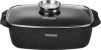 Tefal Poêle à rôtir de 5,8 litres avec couvercle, diamètre 32 cm, compatible avec les plaques à induction