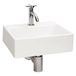 Differnz Fonteinset 33x11.5x28.5cm Keramiek 1 kraangat compleet wit