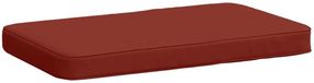 vidaXL - Bankkussen - VUGHT - Rood - 60 x 40 x 5 cm
