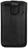 mumbi Huawei P9 Plus hoesje van leer, zwart