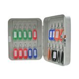 Cathedral Products Sleutelkast afsluitbaar voor 20 sleutels, wandmontage, wit