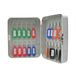 Cathedral Products Sleutelkast afsluitbaar voor 20 sleutels, wandmontage, wit
