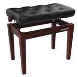 Audibax KB500RW Piano/Keyboard Bench Adjustable Controller. Padded. Rosewood